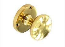 Securit Victorian Mortice Knob Set 60mm