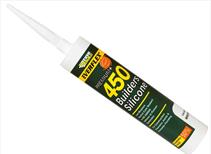 Everbuild 450 Builders Silicone Sealant Clear 300ml
