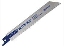 Faithful Sabre Saw Blade Wood S811H (Pack of 5)