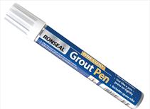 Ronseal One Coat Grout Pen Brilliant White 7ml