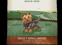 Vitalin Natural Adult Small Breed Chicken & Potato 2kg