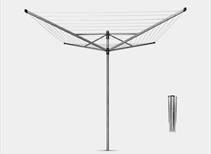 Brabantia Lift-O-Matic Rotary Airer Washing 40m With Ground Spike