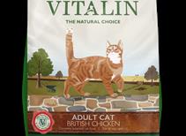 Vitalin Natural Adult Cat British Chicken 1.5kg