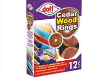 Doff Cedarwood Rings 12
