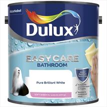 Dulux Bathroom Easycare Soft Sheen Pure Brilliant White 1 Litre