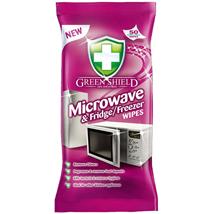 Greenshield Anti-Bacterial Microwave and Fridge Wipes Pk 50