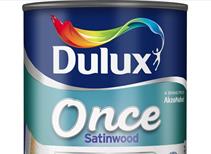 Dulux Once Satinwood Pure Brilliant White 750ml
