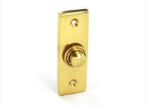 Securit Victorian Brass Bell Push