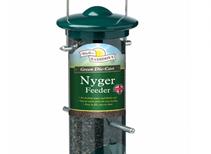 Walter Harrison Green Die-Cast Nyger Seed Feeder 20cm