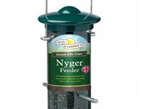 Walter Harrison Green Die-Cast Nyger Seed Feeder 40cm