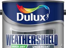Dulux Weathershield Exterior Quick Drying Undercoat Dark Grey 750ml