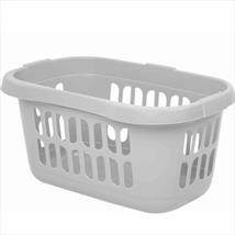 Wham Upcycled Home Hipster Laundry Basket Grey