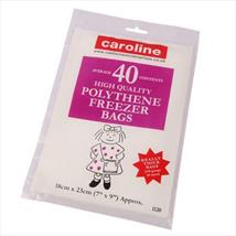 Caroline Freezer Bags 7" x 9'' Pk of 40