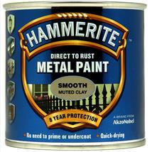Hammerite Direct to Rust Smooth Muted Clay 250ml