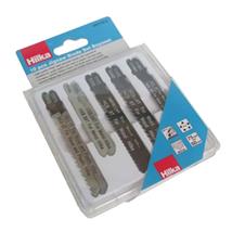 Hilka 10 pce Jigsaw Blade Set Bayonet