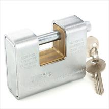 Securit Stainless Steel Armoured Padlock 60mm