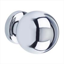 Securit Ball Knob Chrome 25mm Pk of 2
