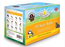 Walter Harrisons 50 Suet Balls Box